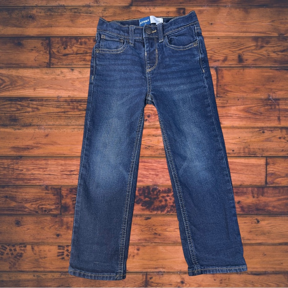 5âforâ$25đ„Oldâ Navy Straight Adjustable Fit Jeans 4T - Picture 1 of 6